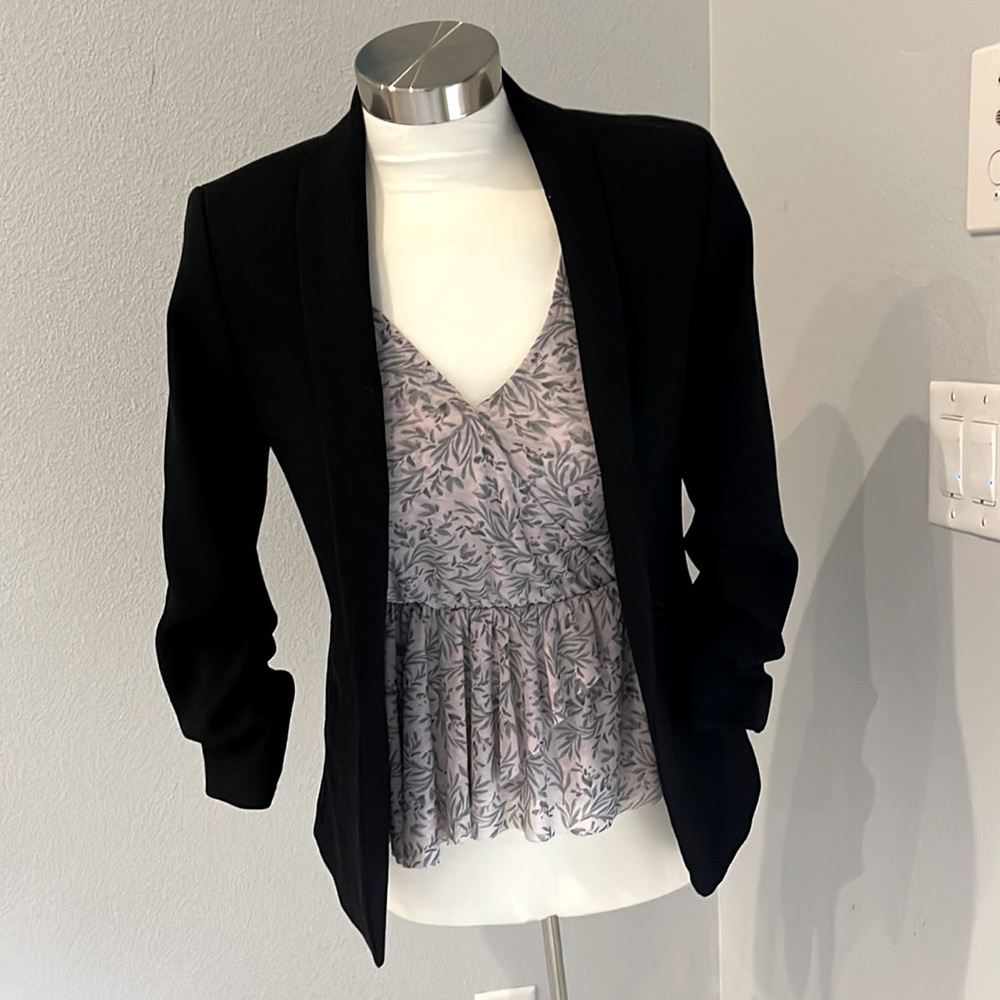 H&M blazer, black, 2